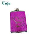 8 Oz New Design Steel Hip Flask for Travel